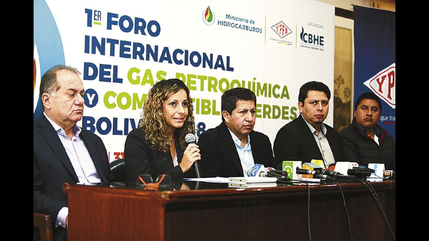 Organizan primer Foro Internacional del Gas, Petroquímica y Combustibles Verdes en Santa Cruz