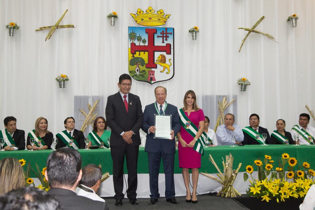 Feria Exposición  fue distinguida con la Orden Dr Andrés Ibáñez en el grado de Gran Cruz Potenzada
