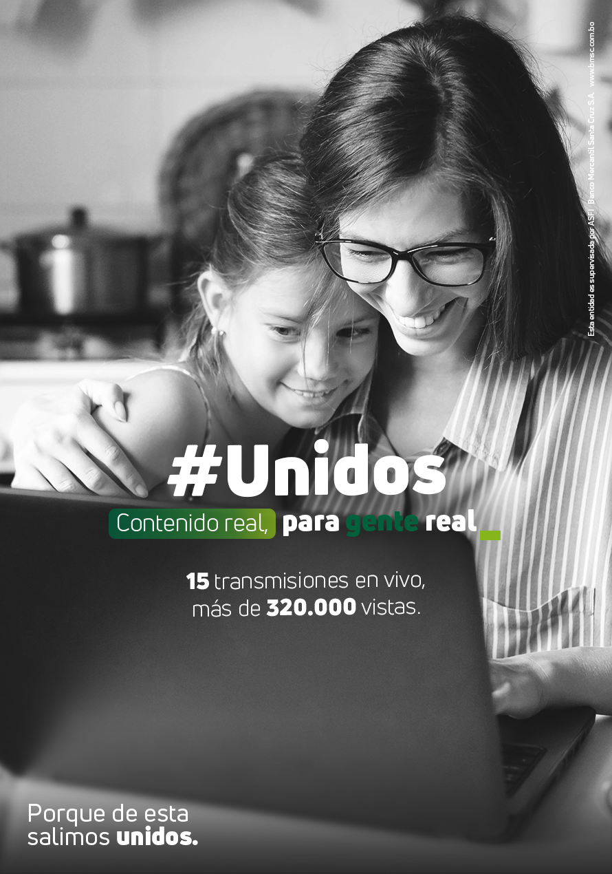 El Banco Mercantil Santa Cruz y su campaña “Contenido real para gente real”, impacta con información de valor a miles de familias bolivianas
