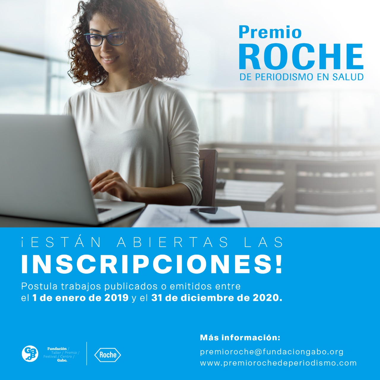 Inscripciones abiertas para el Premio Roche de Periodismo en Salud 2021