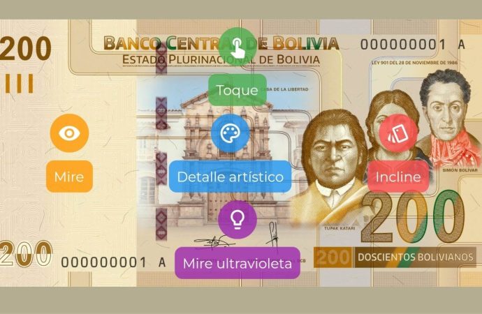 Lanzan una aplicación para distinguir billetes falsos