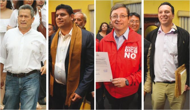 Santa Cruz en el frente político, cuatro cruceños se perfilan como candidatos en las primarias