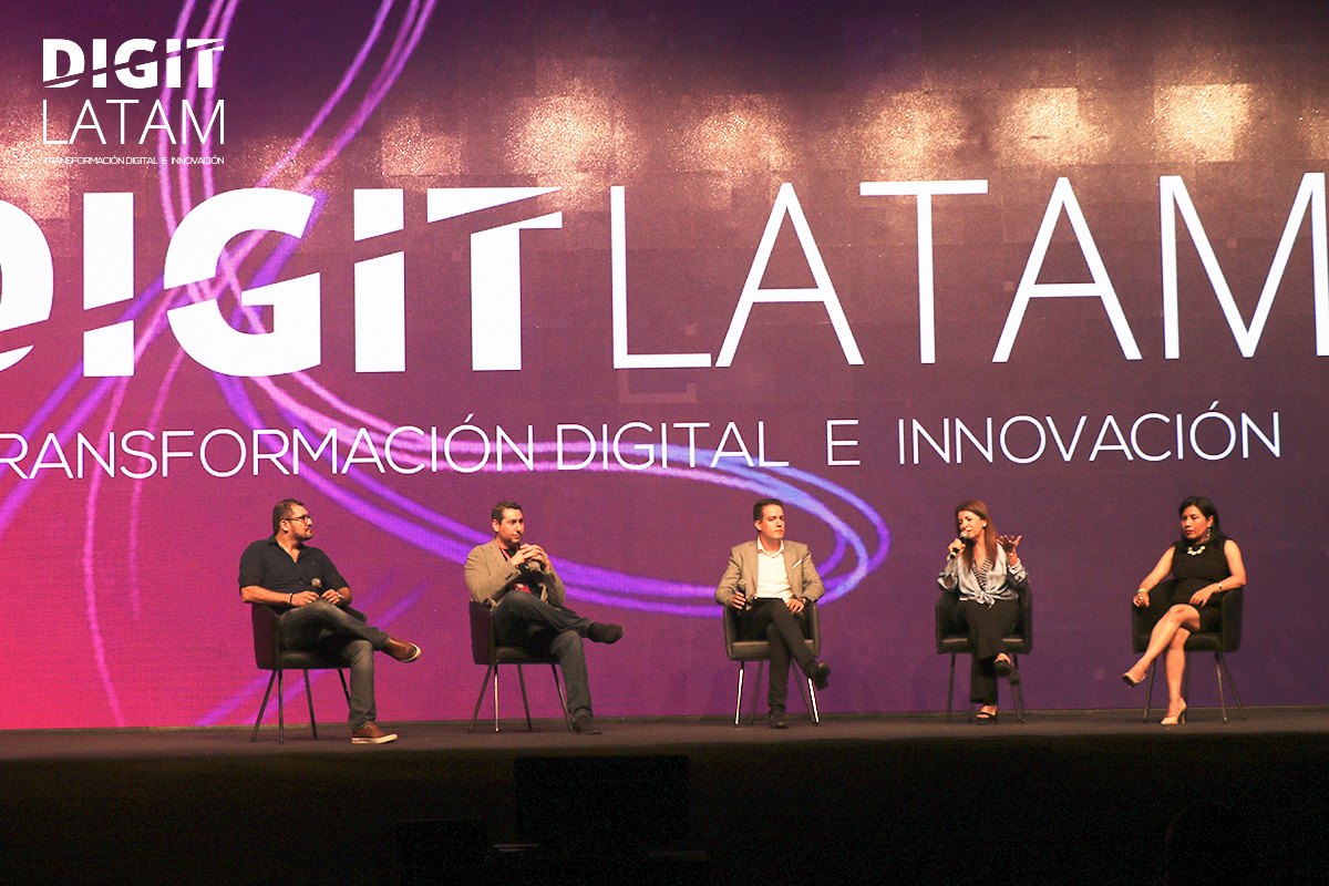 El Digit Latam, reunió a grandes actores de habla hispana del mundo corporativo y a exitosos emprendedores de Startups a nivel Latinoamérica