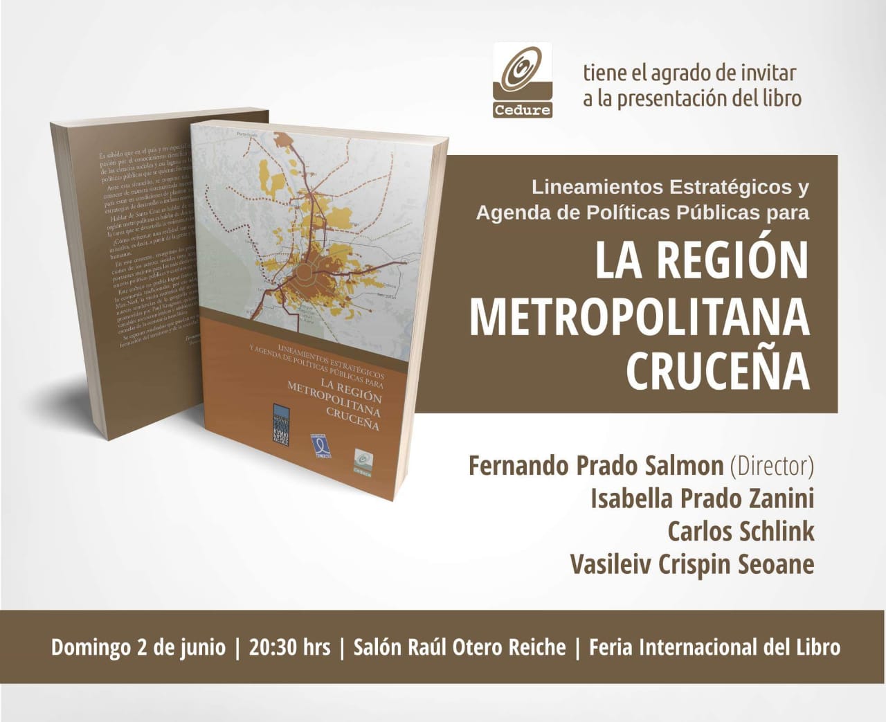 Nuevo libro para el análisis y la crítica: La región metropolitana cruceña