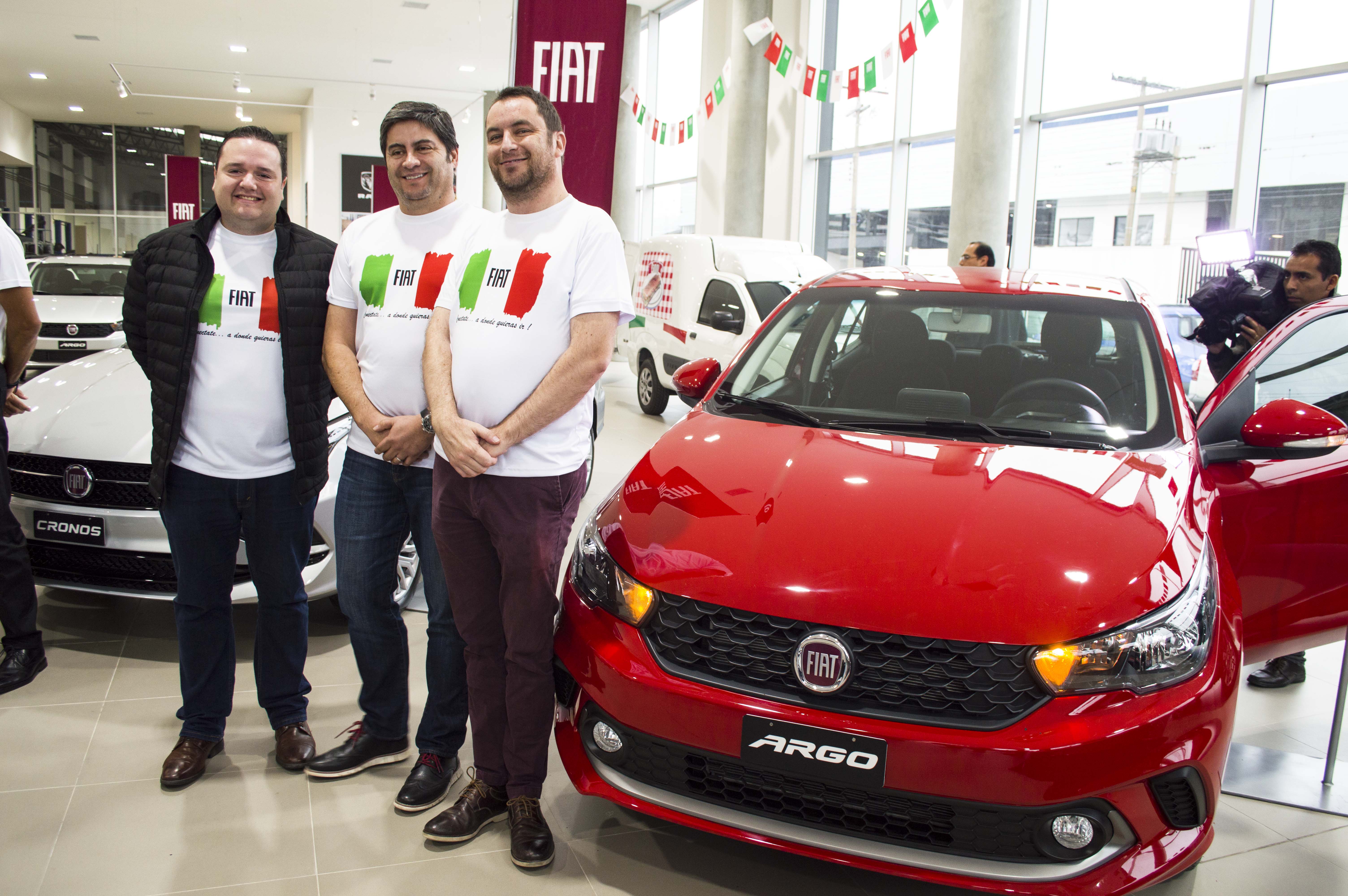 Fiat ARGO y Fiat CRONOS, los esperados  vehículos de Fiat llegan con estilo y conectividad