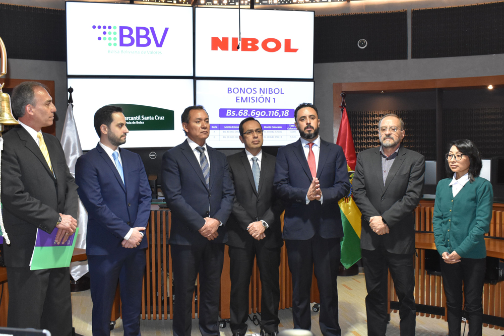 NIBOL Ltda. ingresa al mercado de valores y recibe financiamiento por Bs. 68 millones a través de la Bolsa Boliviana de Valores