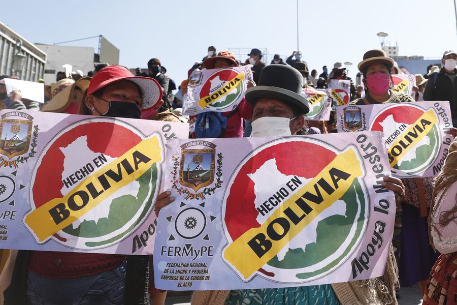 Los empresarios industriales piden respaldo para fortalecer la política «Hecho en Bolivia»
