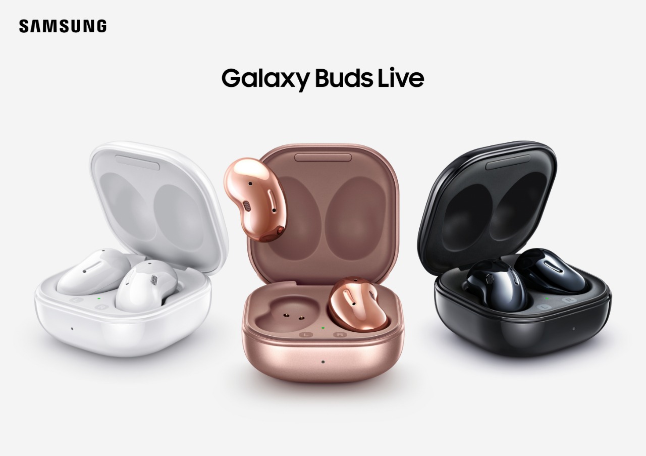 Galaxy Buds Live los nuevos audífonos de Samsung que amplifican y dan vida al sonido