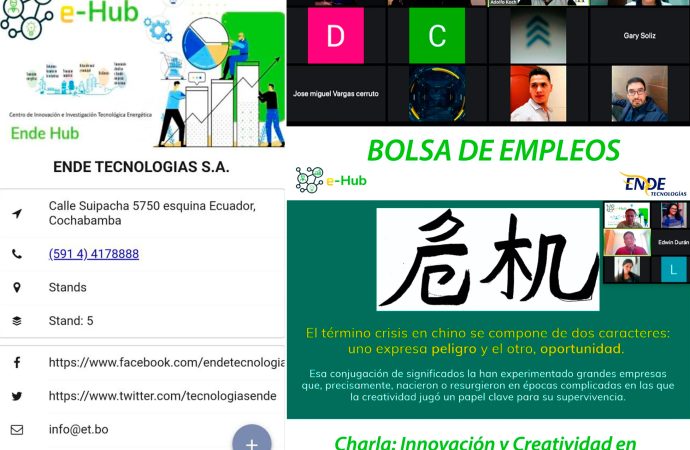 E-Hub: tecnología e innovación en la feria del empleo y emprendimiento online