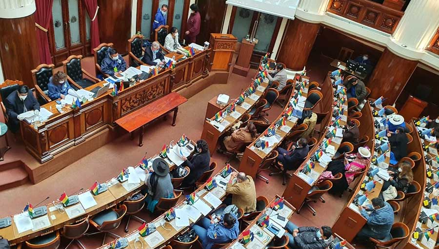 Gobierno lamenta que la Asamblea Legislativa haya bloqueado recursos del exterior por Bs 20.000 millones