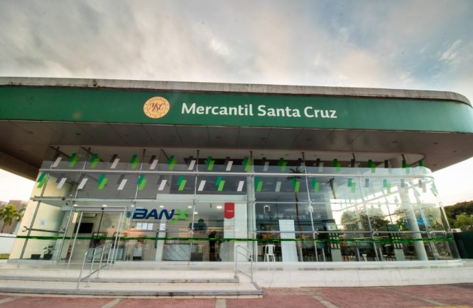 Durante el confinamiento el Banco Mercantil Santa Cruz registró más de 30 millones de transacciones
