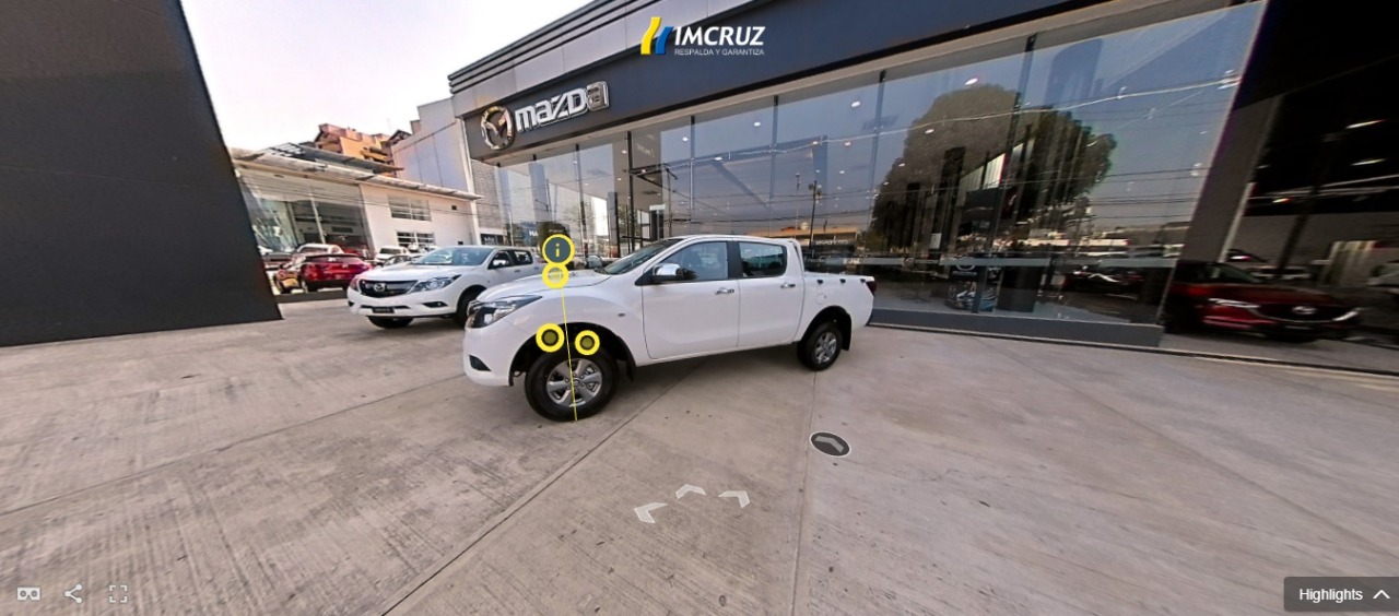 Showroom virtual de Imcruz expone vehículos en 360°