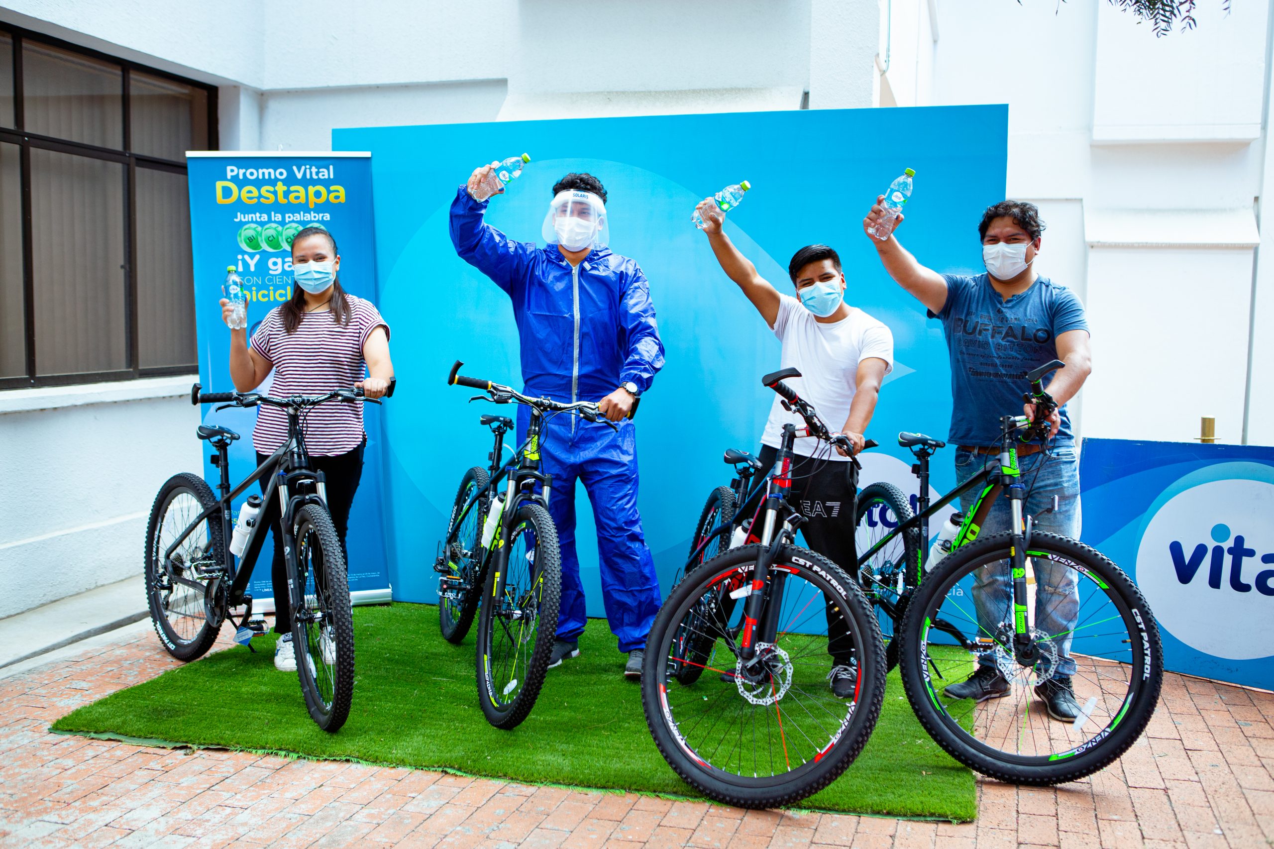 EMBOL premia con 22 bicicletas a los primeros ganadores de la “Promo Vital”