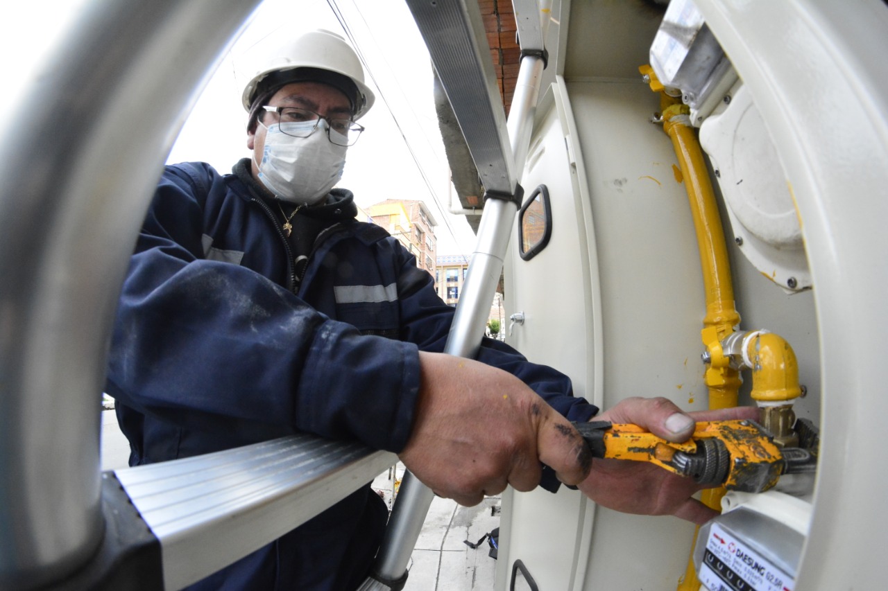 YPFB aconseja cuatro pasos para prevenir daños en las redes de distribución de gas