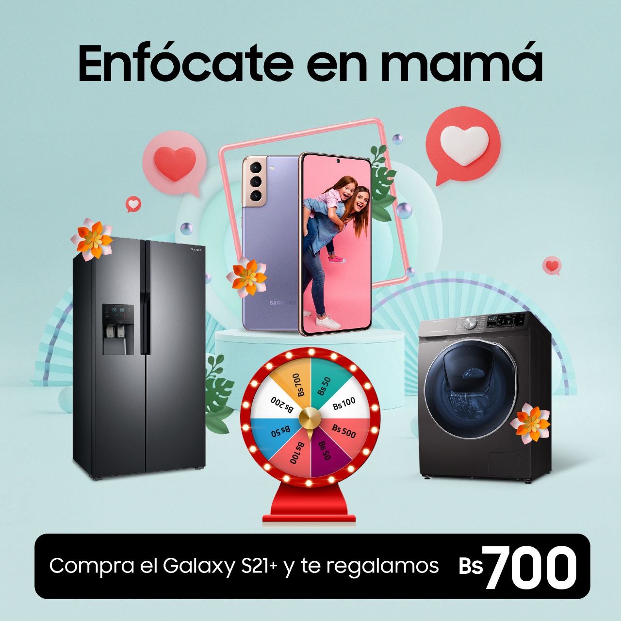 Samsung consiente a las mamás con un regalo doble