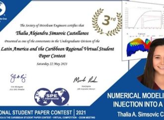 Estudiante UPSA gana tercer lugar en el Regional Student Paper Contest