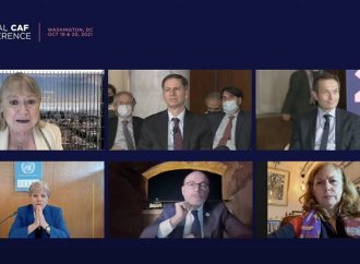 Presidentes de Argentina, Colombia y Panamá, educación y pospandemia, marcaron el primer día de la 25 Conferencia CAF.