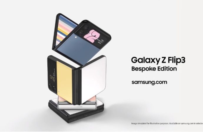 Samsung presentó el Galaxy Flip3 Bespoke Edition .