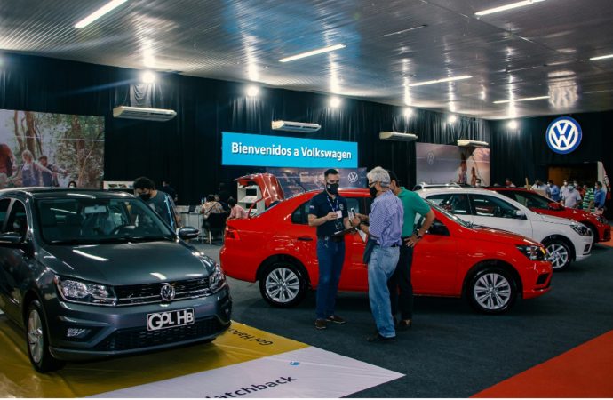 Volkswagen y Audi presentes en la feria automotriz más grande del país.