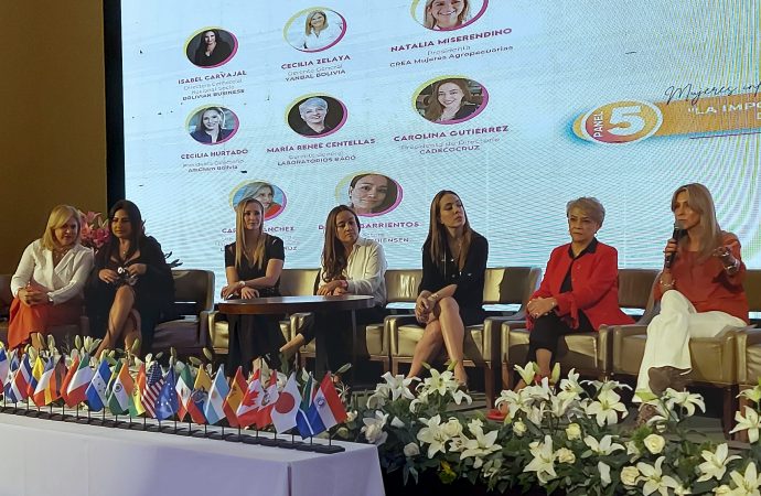 CEO DE LABORATORIOS BAGÓ DE BOLIVIA PARTICIPÓ EN EL ENCUENTRO DE MUJERES LÍDERES MÁS IMPORTANTE DEL PAÍS