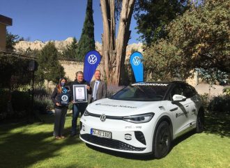 Volkswagen rompe Récord Guinness con su vehículo eléctrico en Bolivia