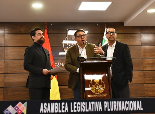 Abogados de empresas Iver von Borries y Javier Romero Mendizábal entregan Proyecto de Ley al Senado, que solucionaría la problemática sobre el mantenimiento de valor del Boliviano en la actual coyuntura económica