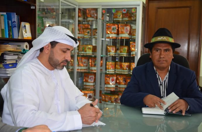 Bolivia y Emiratos Árabes Unidos refuerzan lazos en agricultura y ganadería