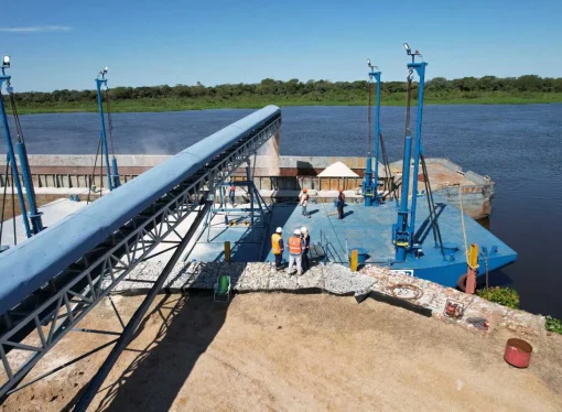 Puerto Busch consolida su papel estratégico: exportación de yeso abre puertas a un nuevo horizonte comercial para Bolivia