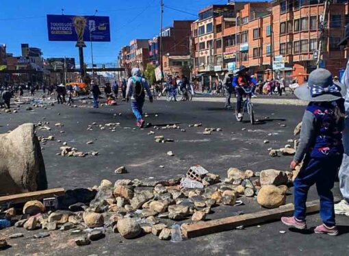 Entre 50 y 60 millones de dólares por día en pérdidas y más de 20 puntos de bloqueo activos, la tercera semana que Bolivia no se puede permitir
