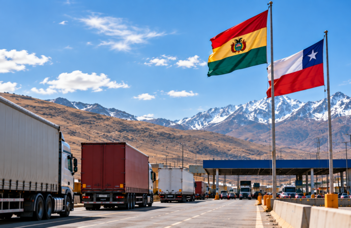 Bolivia y Chile reabren la agenda económica, pero el déficit comercial obliga a producir resultados